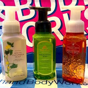 B&BW “Floral” Foaming Hand Soaps